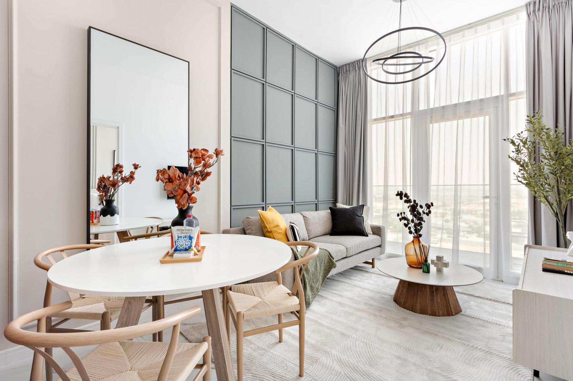 Silkhaus Modern 1Bdr In Oasis Near Masdar City Park 阿布扎比 外观 照片