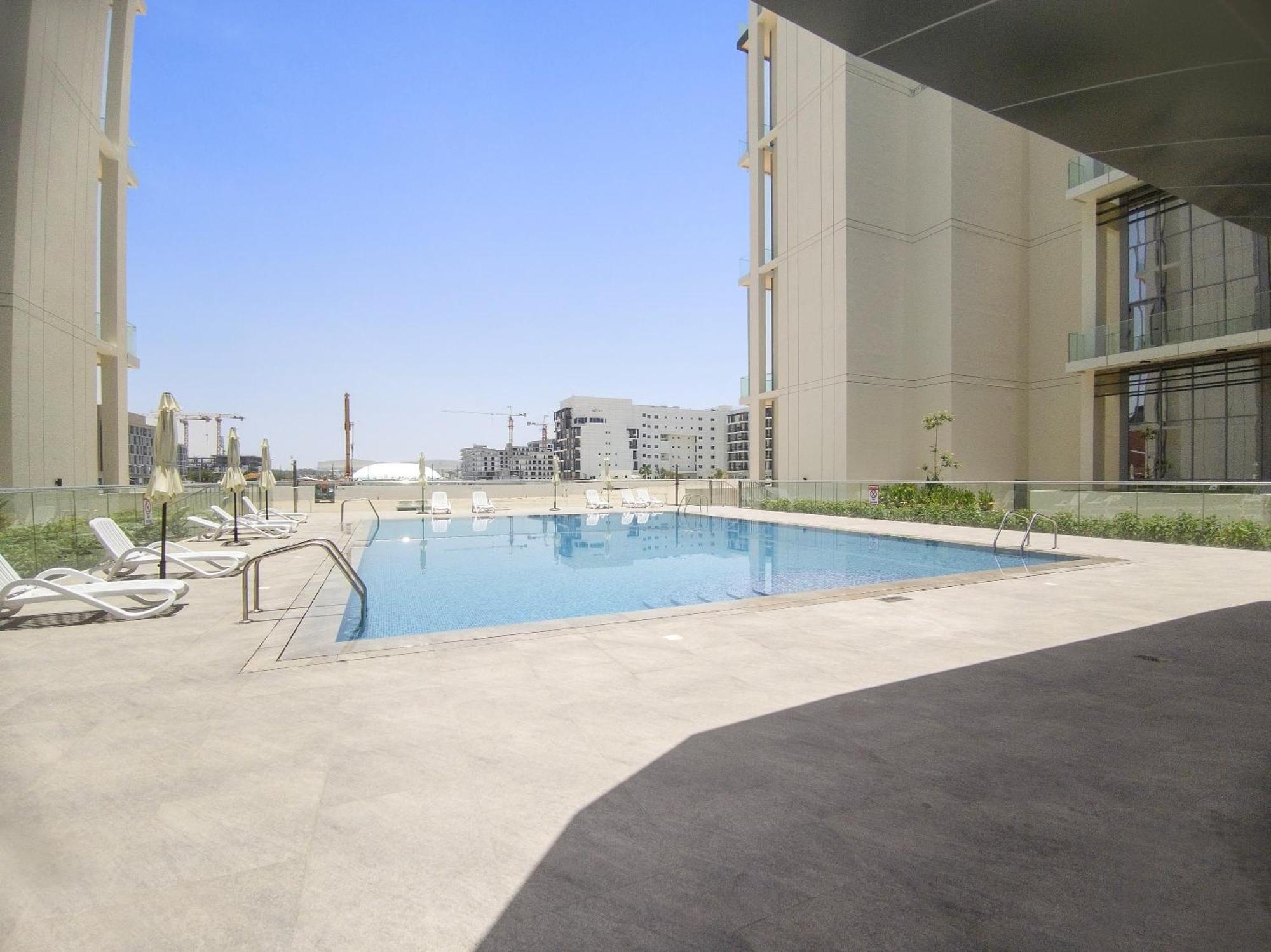 Silkhaus Modern 1Bdr In Oasis Near Masdar City Park 阿布扎比 外观 照片
