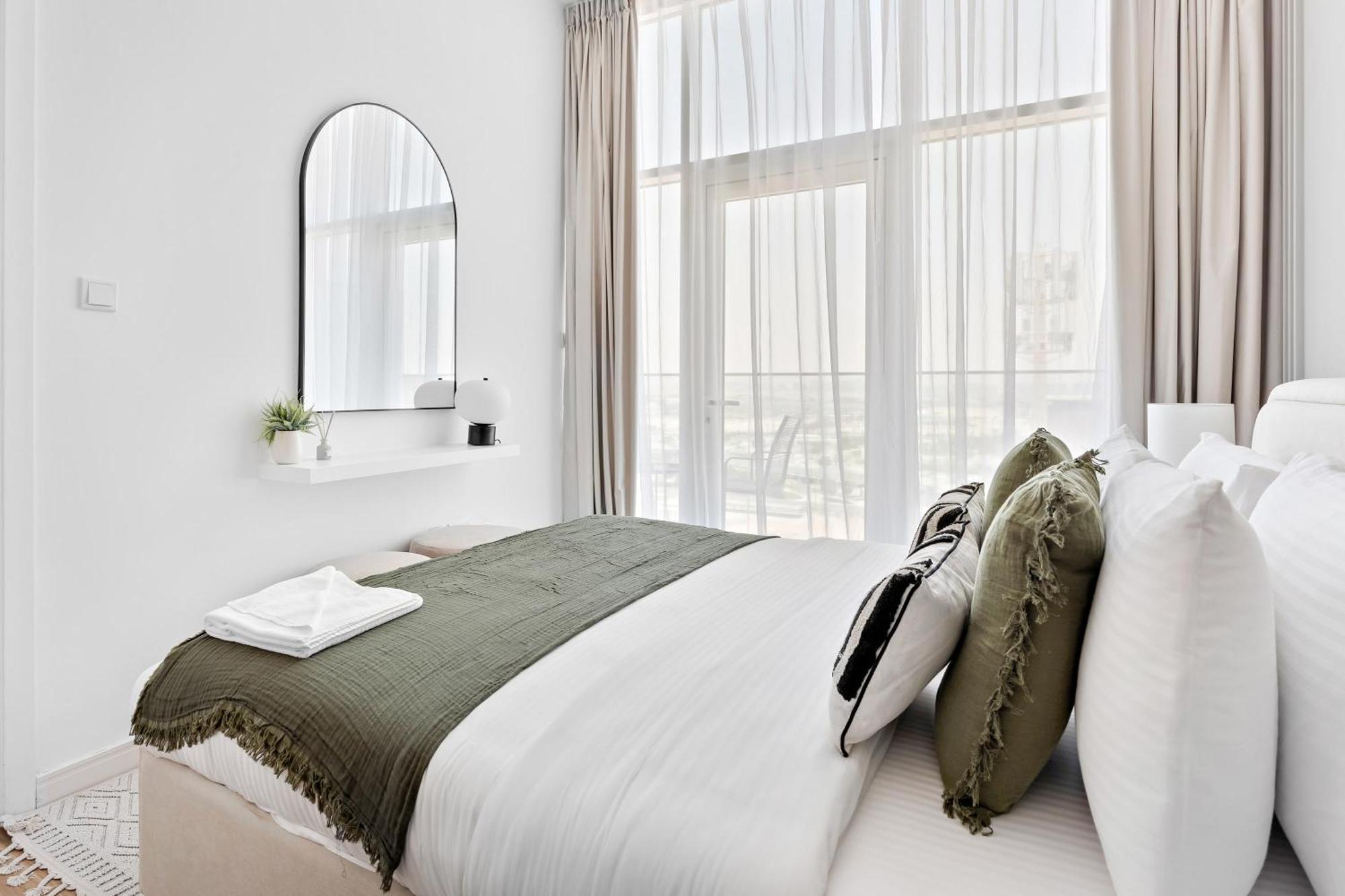 Silkhaus Modern 1Bdr In Oasis Near Masdar City Park 阿布扎比 外观 照片