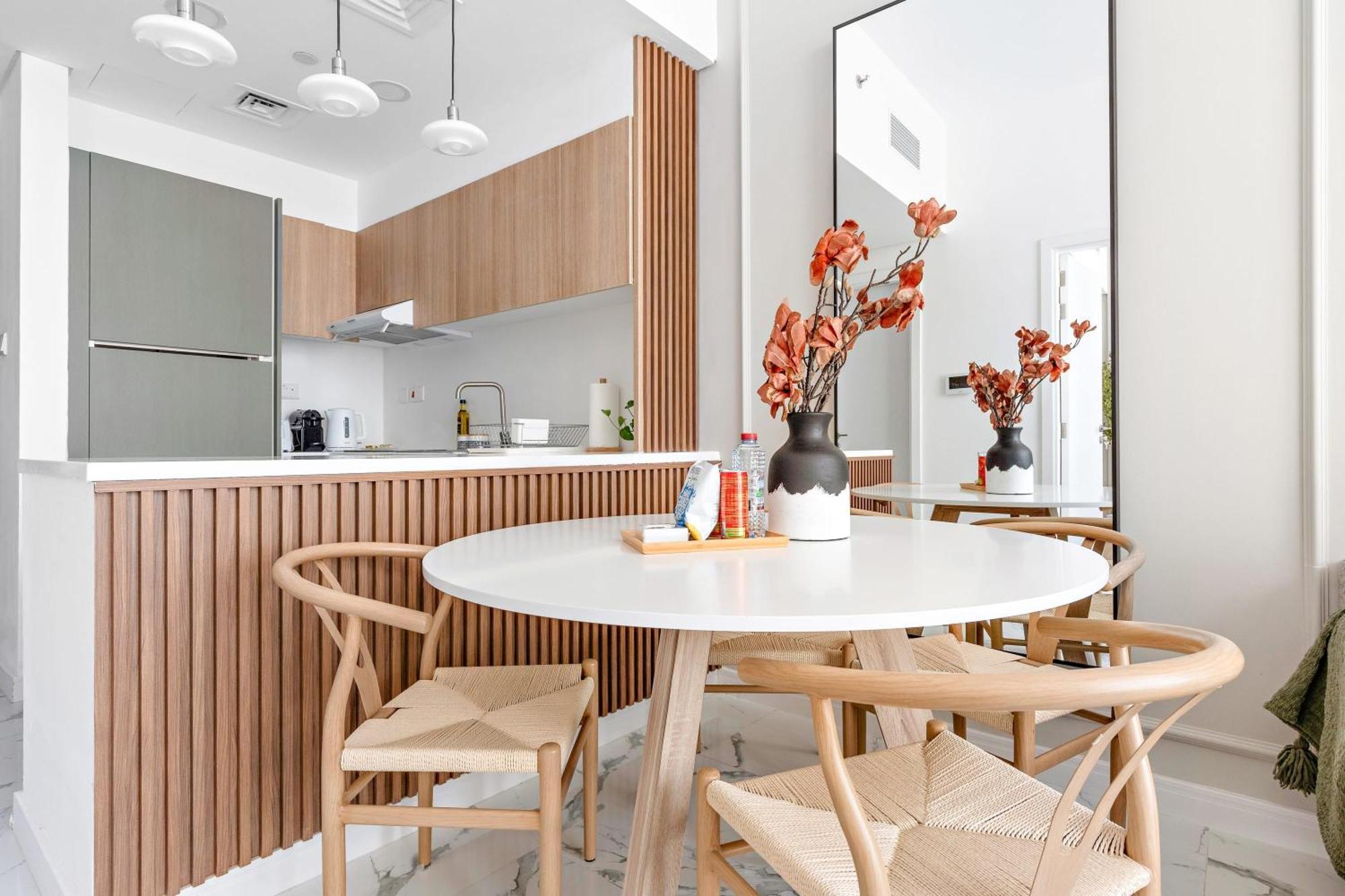 Silkhaus Modern 1Bdr In Oasis Near Masdar City Park 阿布扎比 外观 照片
